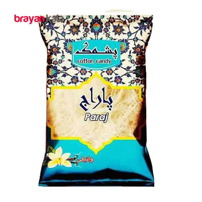 عکس شماره:0 , پشمک وانیلی پاراج مقدار 60 گرم
